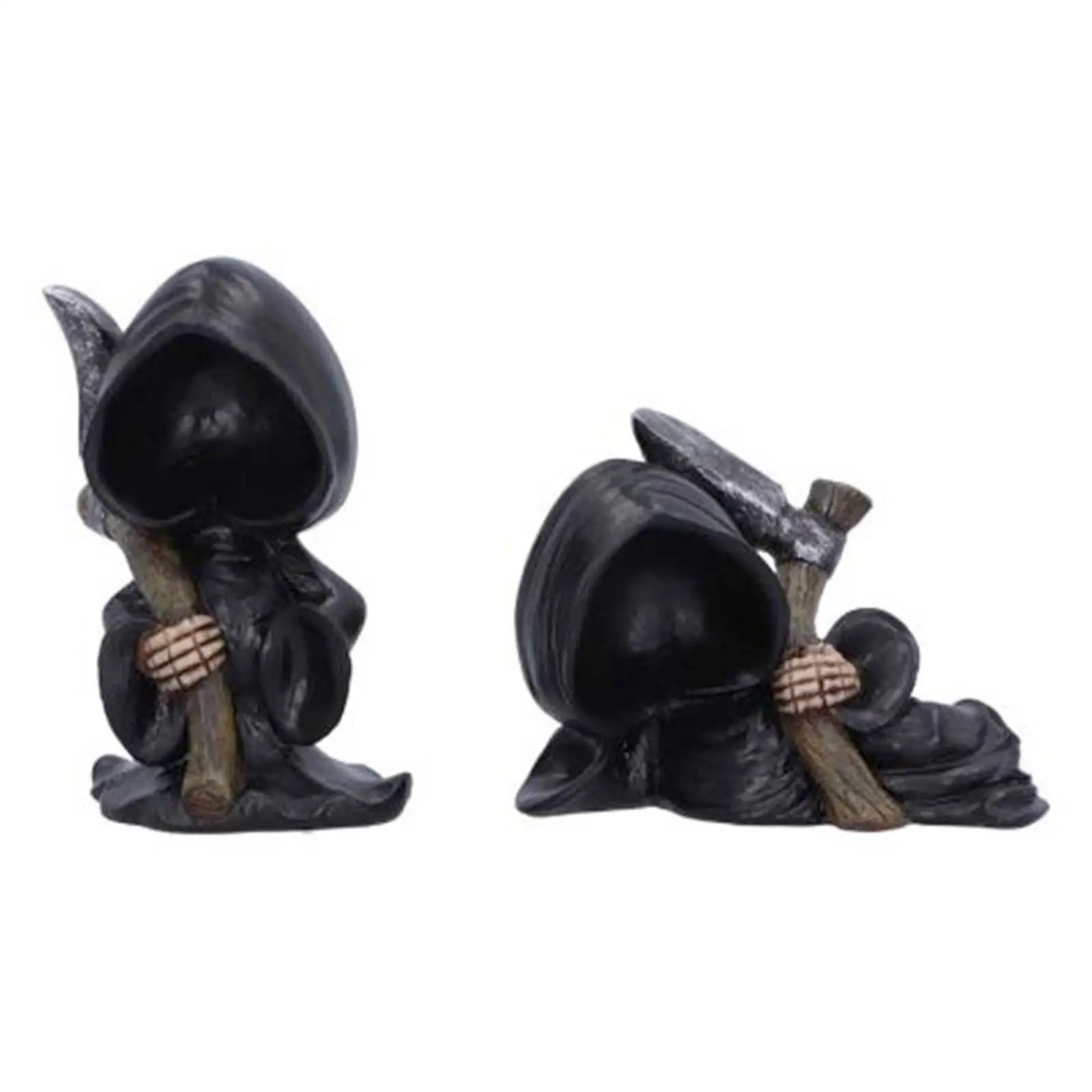 Halloween Figurine Gothic Party Resin Sculpture Fireplace Statue