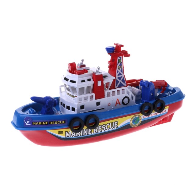 toy ship in water