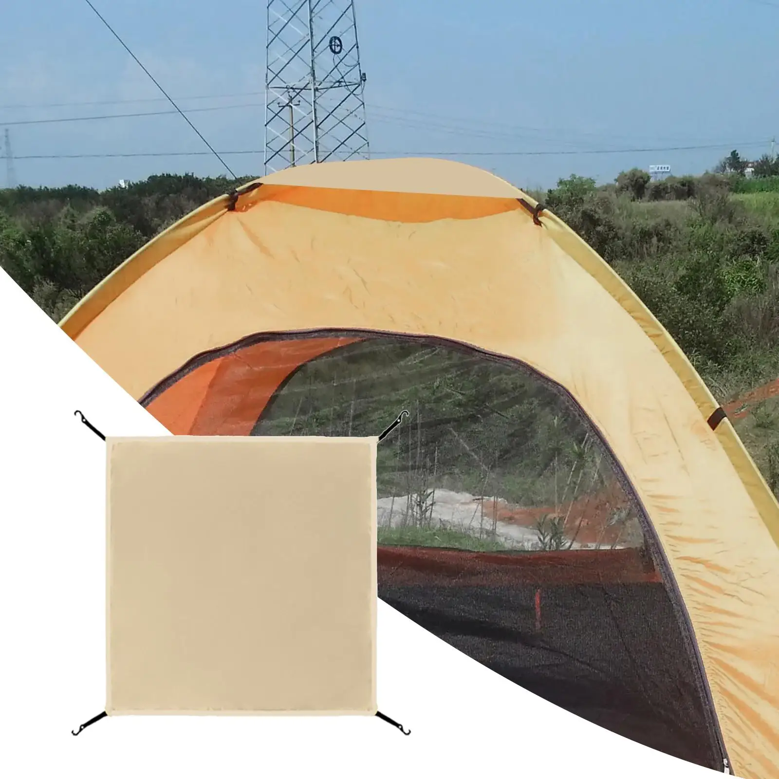 Beach Tents Top Cover Canopy Tent Top Cover for Travel Hiking Backpacking