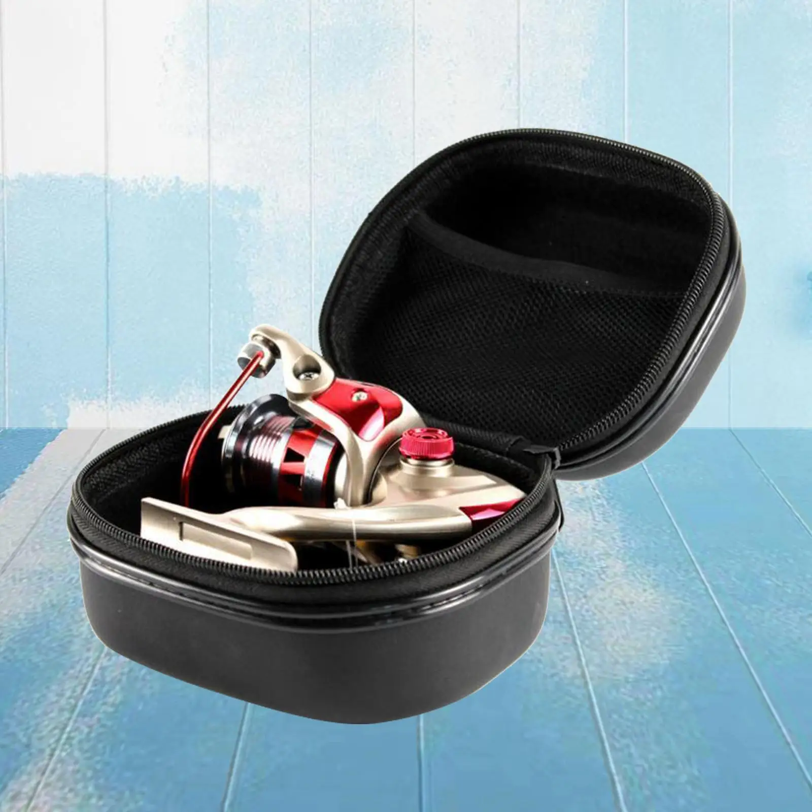 Portable  Fishing Reel Cover Bag Baitcasting Tackle Case Handbag