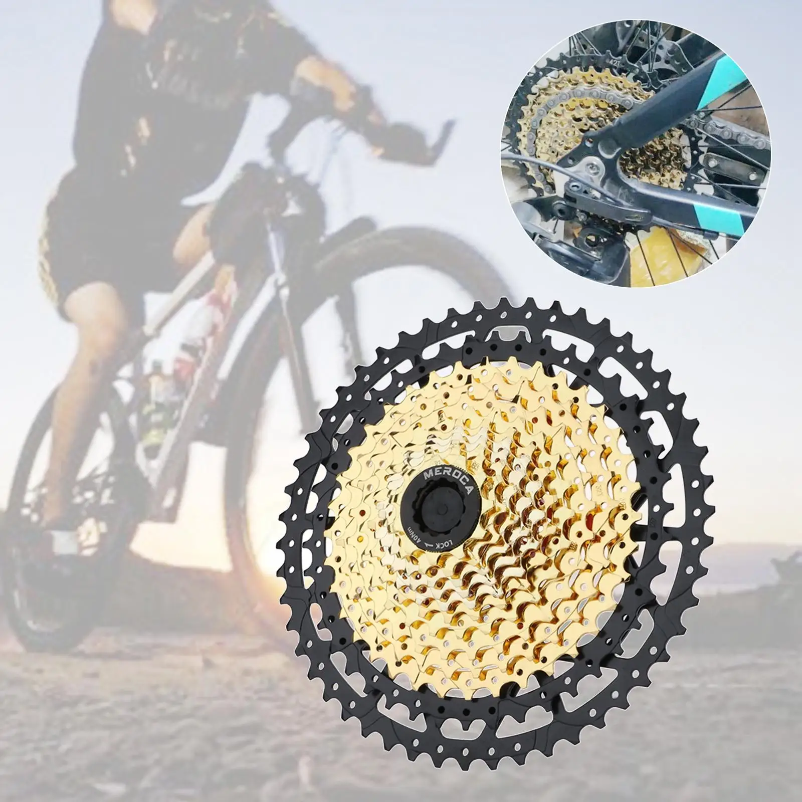 Bicycle Cassette Freewheel 9 10 11 12 Speed Sprocket Repair for MTB Cycling