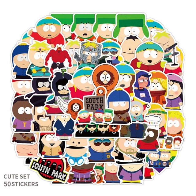 10/50/100pcs Cartoon Southpark Stickers Phone Graffiti Skateboard Luggage  Laptop Cute Anime Stickers Princess Kenny Randy Decal - AliExpress