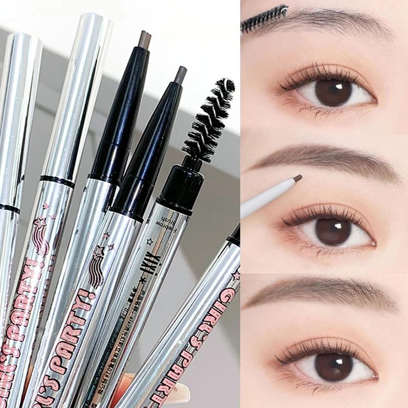 Best of Double Head Ultra Fine Eyebrow Pencil Long Lasting Waterproof Eye Brow Pen Tint Mascara Enhance Cosmetics Beauty Women Makeup Reviews & Tips