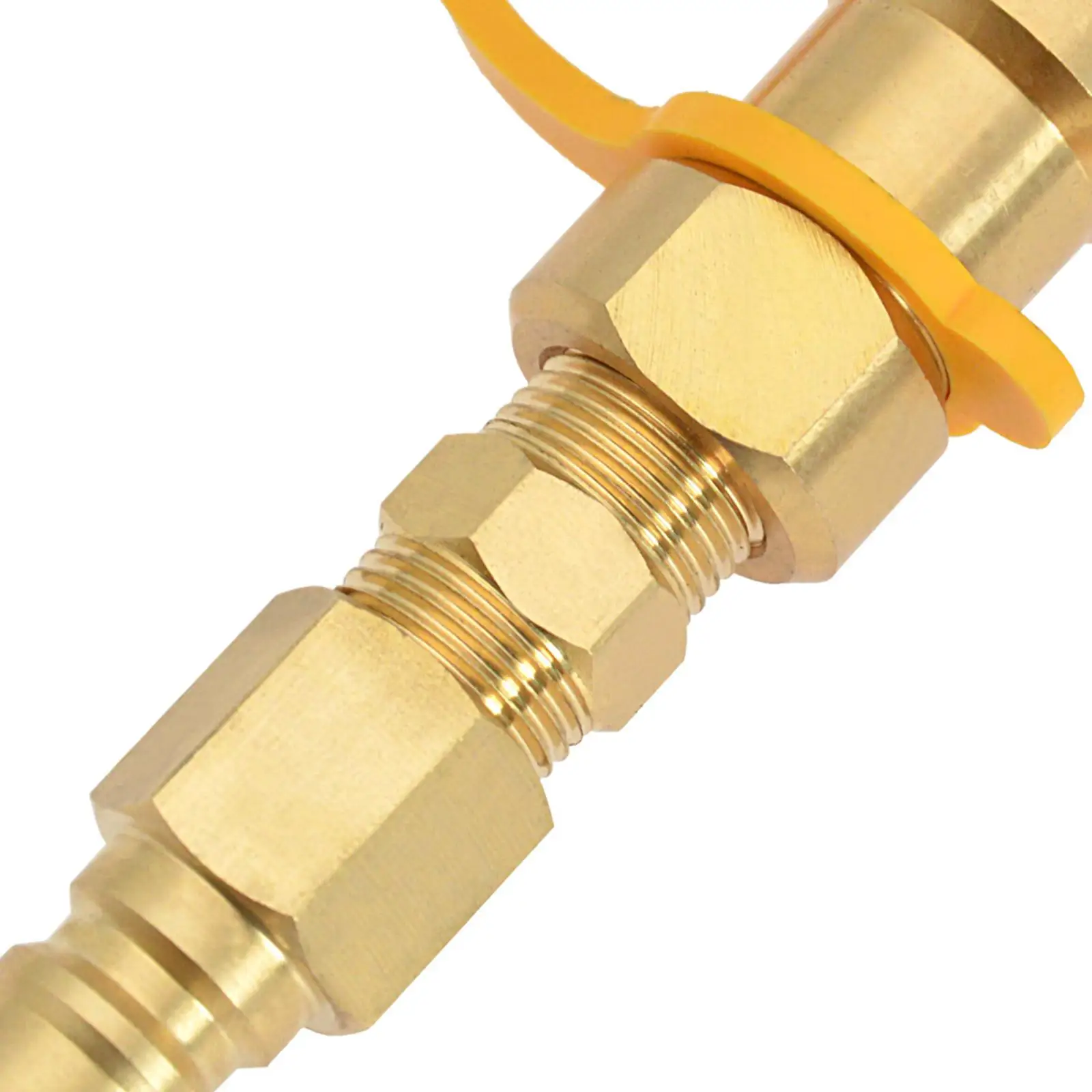 Propane Disposal Adapter Fitting 3/8 inch Gas Quick Connect Fittings for Cooker RV Fire Accessoy