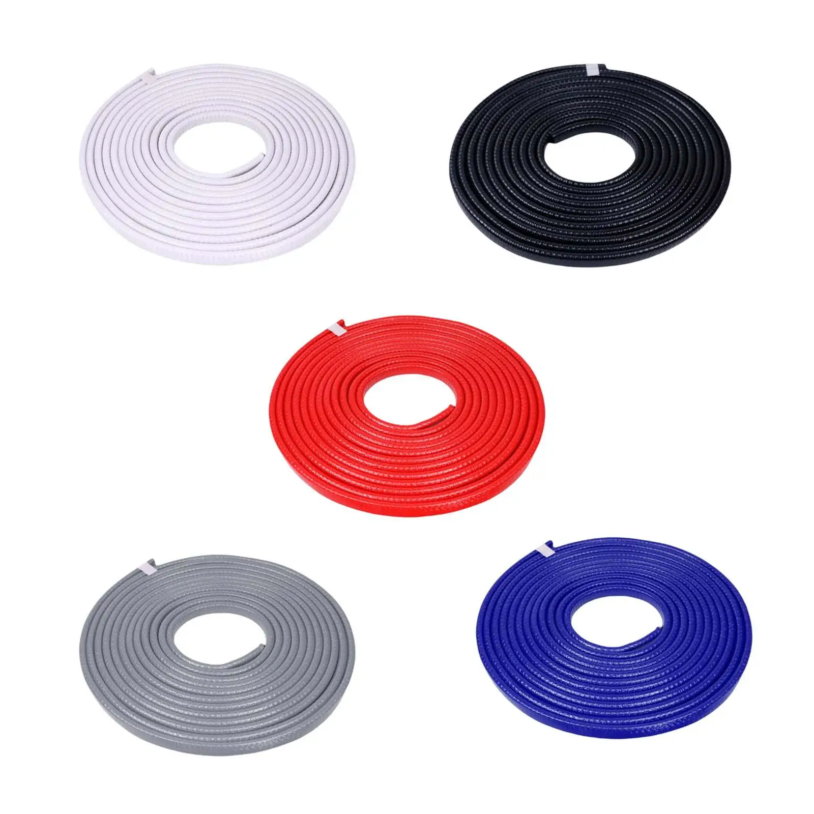 Car Door Edge Guards Body Fittings Anti Scratch Protector Strip 16.4ft for Truck UTV SUV Car Hood Doors Trunk Edge Seal ATV