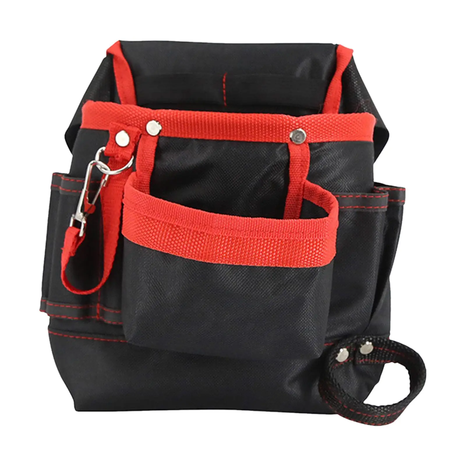 600D Oxford Cloth Tool Waist Bag Pocket Tool Bags Portable Hardware Tool Waist Bag Electrician Tool Bag for Carpenter Gifts