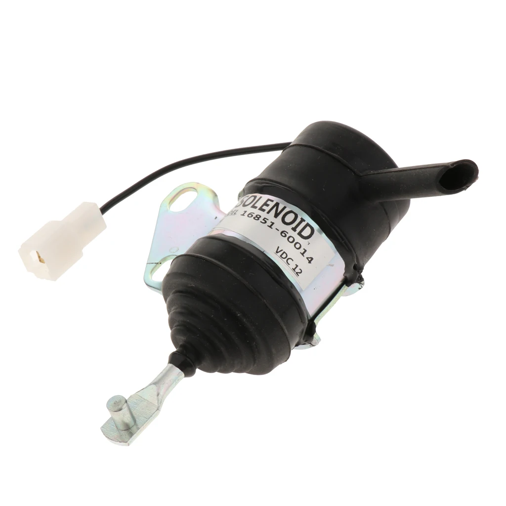 Fuel Shut Off Solenoid  16851 60014 for Mower Tractor  RTV RTV900, 