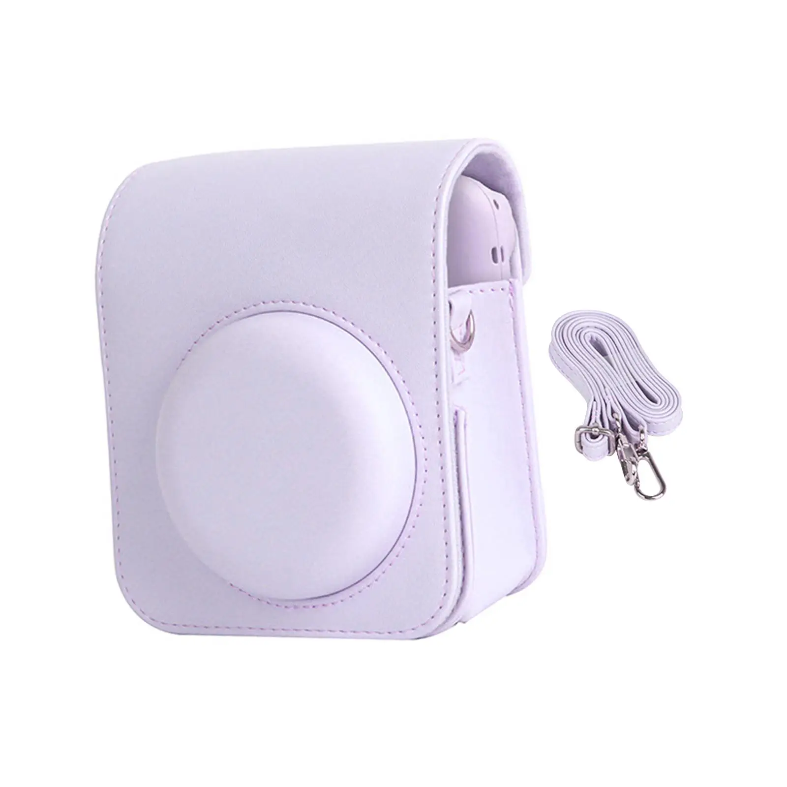 Camera Case Compact with Removable Adjustable Strap Anti Fall Carrying Bag for Mini 12 Instant Camera Travel Accessories