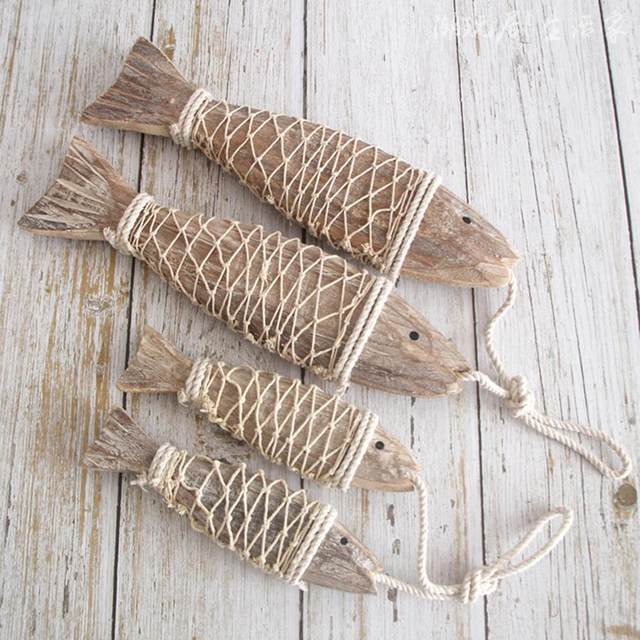 Lot De 36 Poissons En Bois à Peindre - 4 Modèles Différents - Activité Manuelle Enfants - Déco Animaux