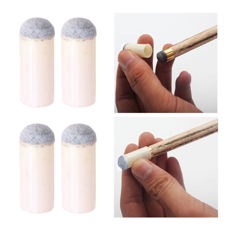 Description Picture 3 of item10pcs Pool Cue Tips Slip-On Billiard Cue Tips Replacement Billiards Snooker Cue Head Cover Snooker Tip Protector