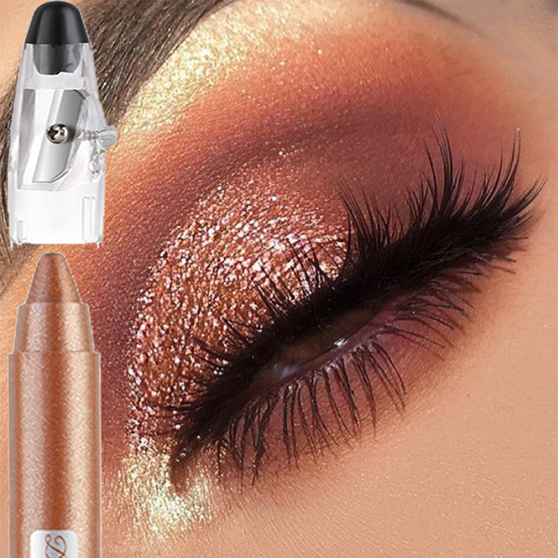 Best of Pearlescent Eyeshadow Pencil Glitter Silkworm Liner Pencil With Sharpener Highlight Matte Eye Shadow Stick Eyes Makeup Cosmetics Reviews & Tips