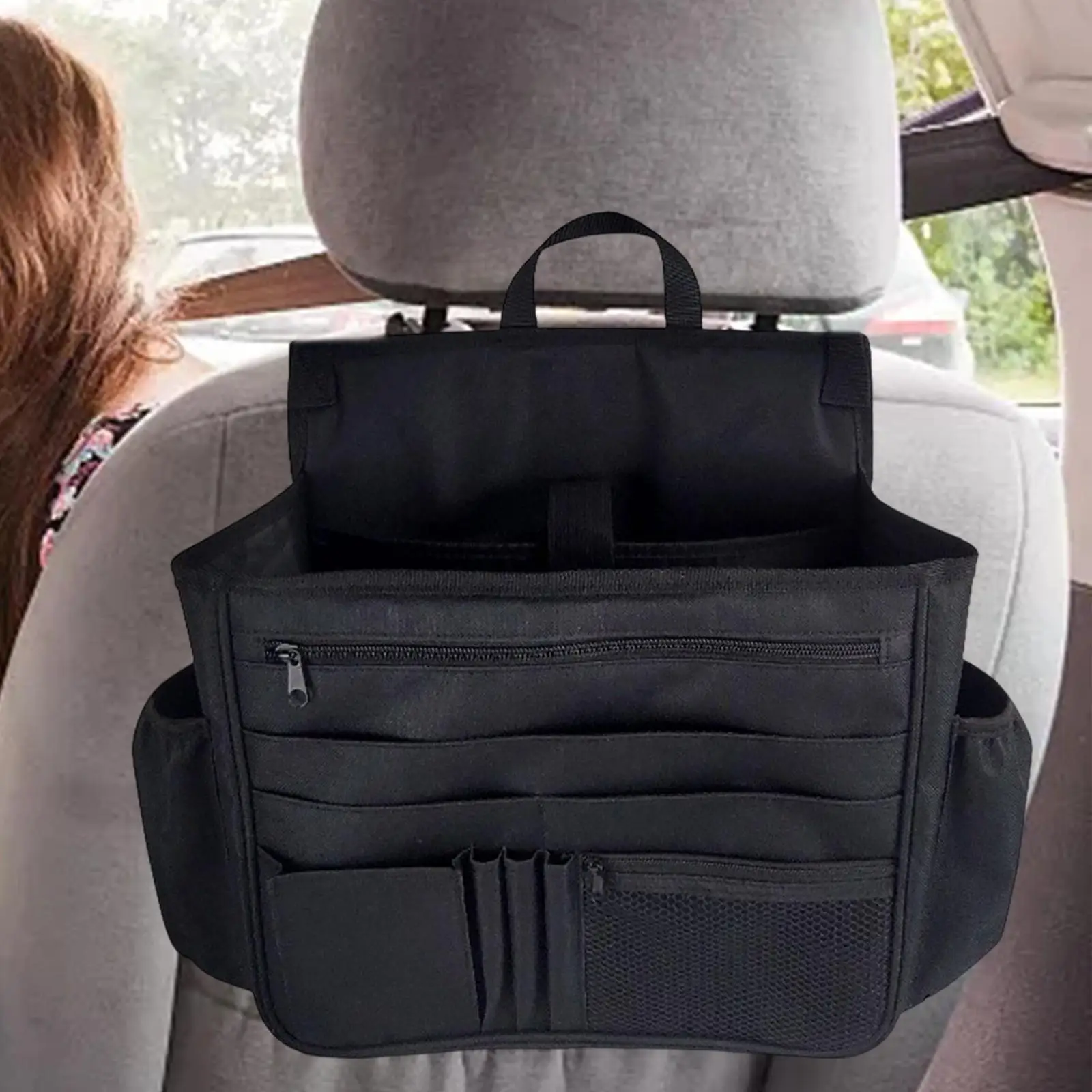 Car Back Seat Organizer Oxford Cloth Automotive Accessories Durable Protector