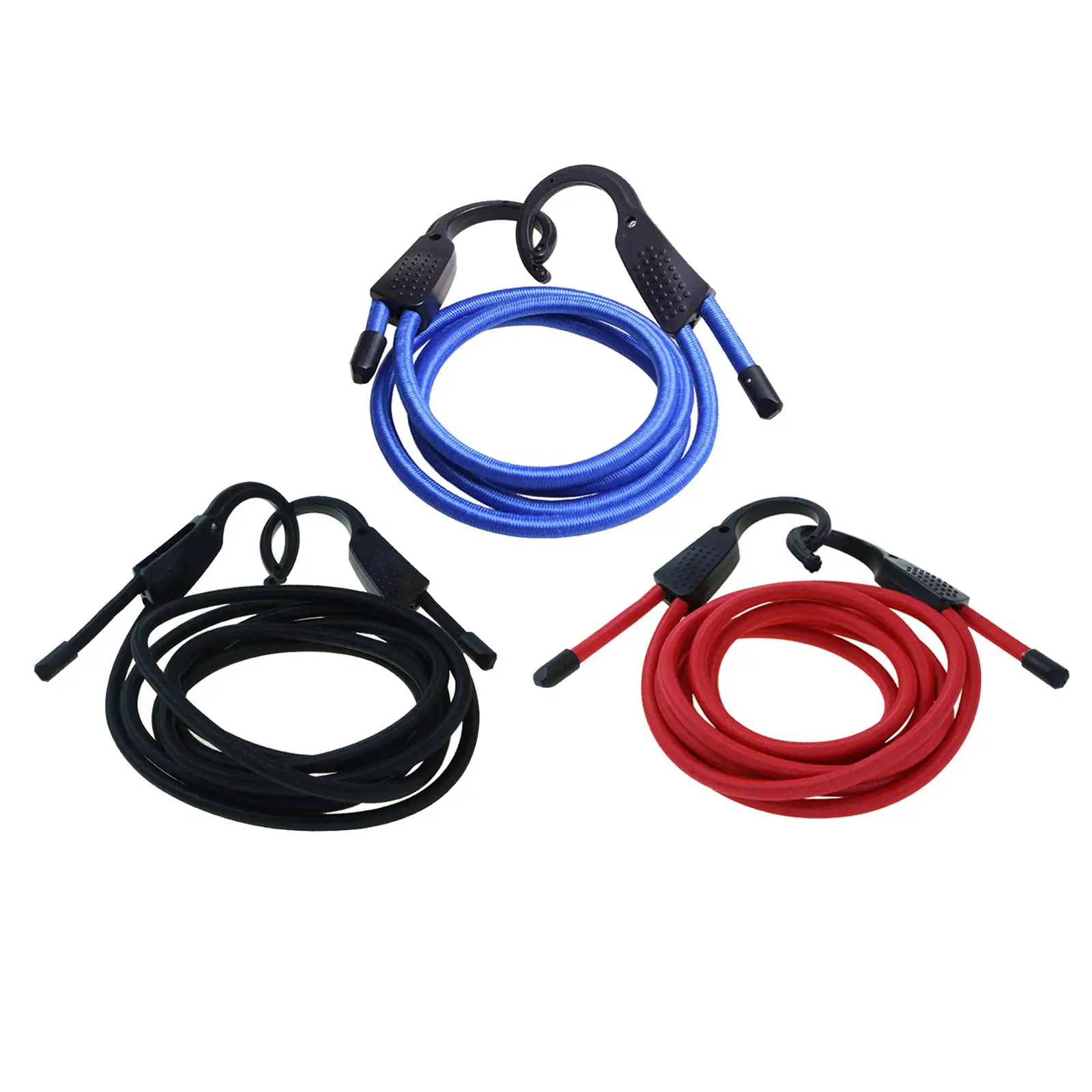 Rubber Elastic Strap Car Clothesline Hook for Luggage Rack Hand Carts Trunk