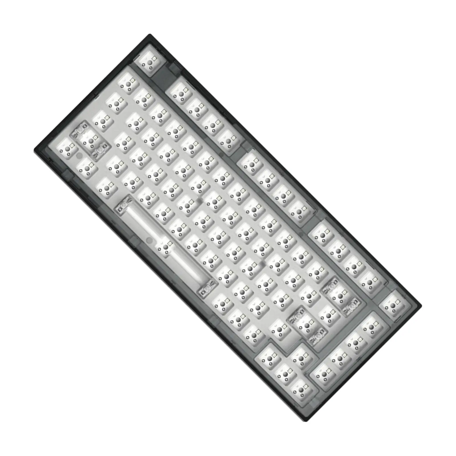 Q75 Mechanical Keyboard Kit 82 Key PCB Design Tyce-C Interface Hot-Swappable RGB Backlit Keyboard DIY Kit for Laptop Dual System