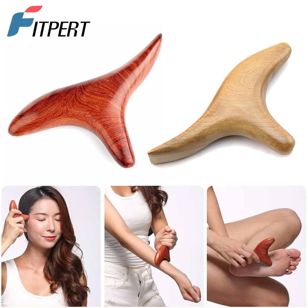 Best of 1 PC Neck Foot Wood Trigger Point Massage Gua Sha Tools, Home Gym Professional Wooden Therapy Massage Tool For Back Leg Hand Face Reviews & Tips