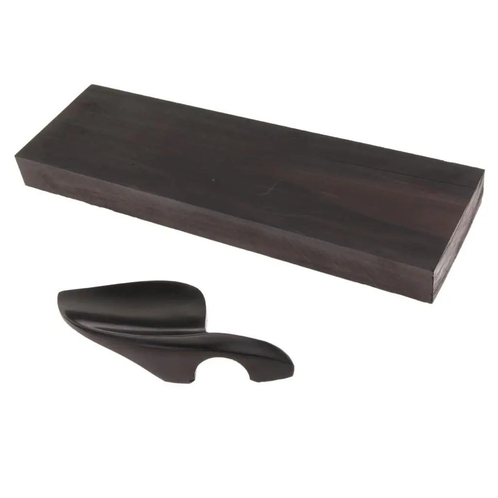 Blackwood Chinrest/Square Wood Block For Violin Fiddle Luthier Supply