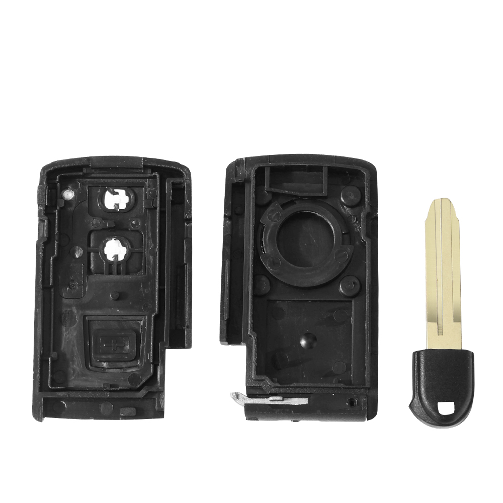 KEYYOU 2 TASTE Auto FERNBEDIENUNG SCHLÜSSEL GEHÄUSE Shell FÜR TOYOTA PRIUS COROLLA VERSO Fob Mit TOY43 KLINGE Ersatz – Detail 3