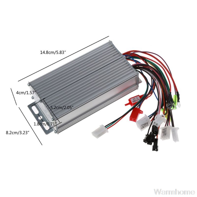 Description Picture 3 of item36V-48V 500W 12Pipe Wire Brushless Motor Controller for Electric Bike Tricycle Dropshipping