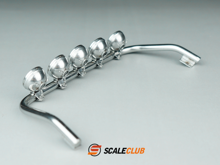 Scaleclub Model High Roof 3363 1851 Upgrade Metall-Lampenschale Kuppellampenständer für Tamiya Lesu RC Truck – Detail 3