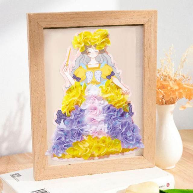 Livro de Desenho 3D para Meninas, Livro de Atividades para Vestir Princesas,  Kit de Artesanato para Vestidos de Princesa DIY, Livro de Educação  Artística para Crianças, (Roxo)