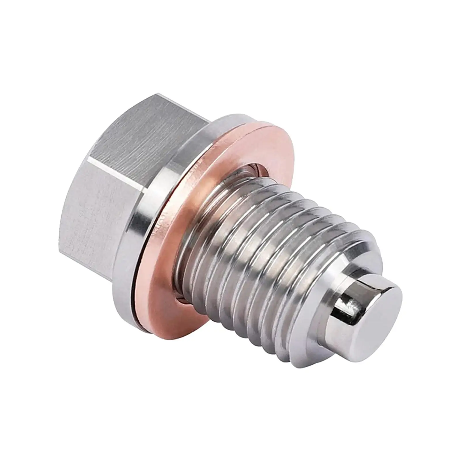 Oil Drain Plug Screw M12x1.5 Accessories Replace Reusable Easy to Install Anti Vibration Neodymium Magnet Bolt for Car