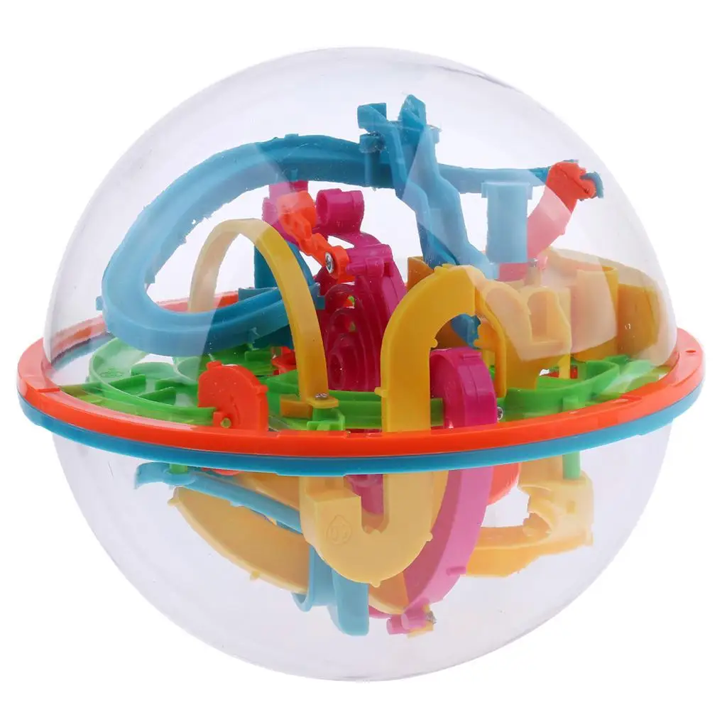 138 Barriers 3D Maze Labyrinth Toy Ball for Kids or Adults Toy