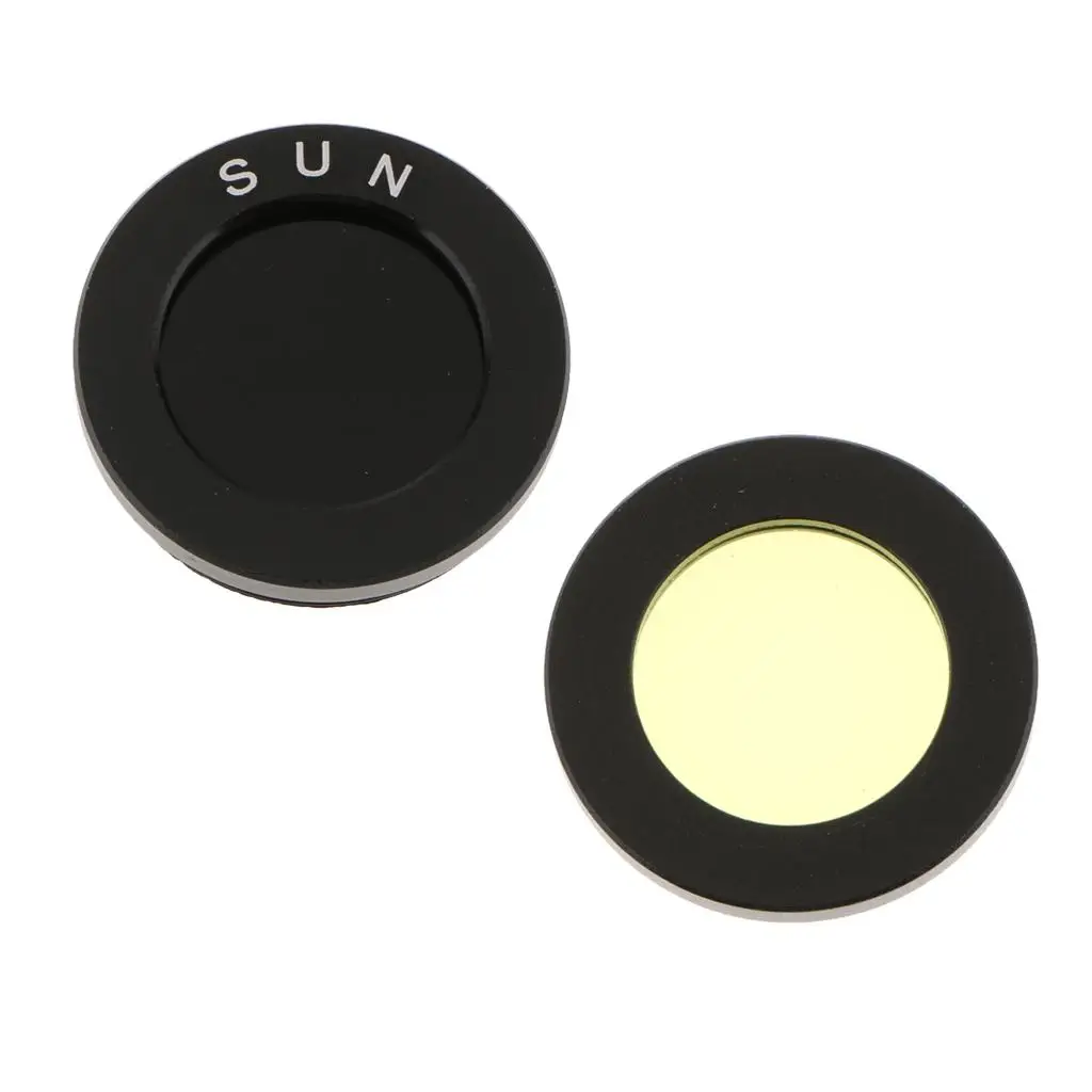 2Pcs Standard  inch Color Filters Set for Telescope Eyepiece - ,   Lunar ary Observation