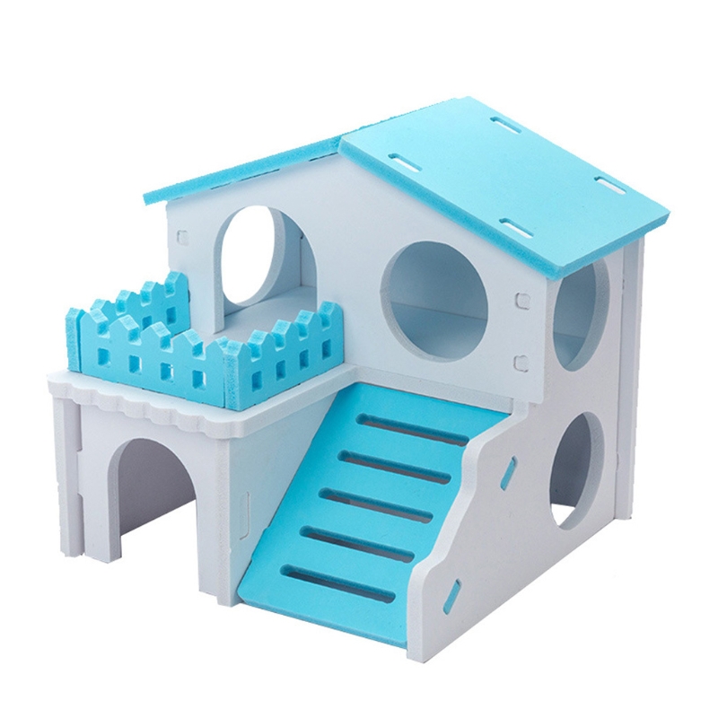 Title 1, Maison en bois pour Hamster P82D, Villa facile ...