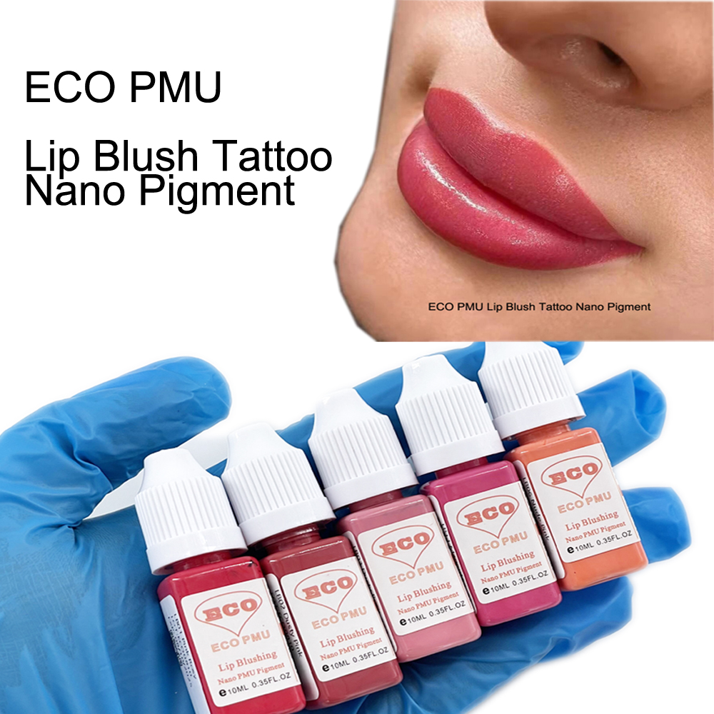 Best of ECO PMU Lip Blush Tattoo Permanent Makeup Pigment 10ml Reviews & Tips