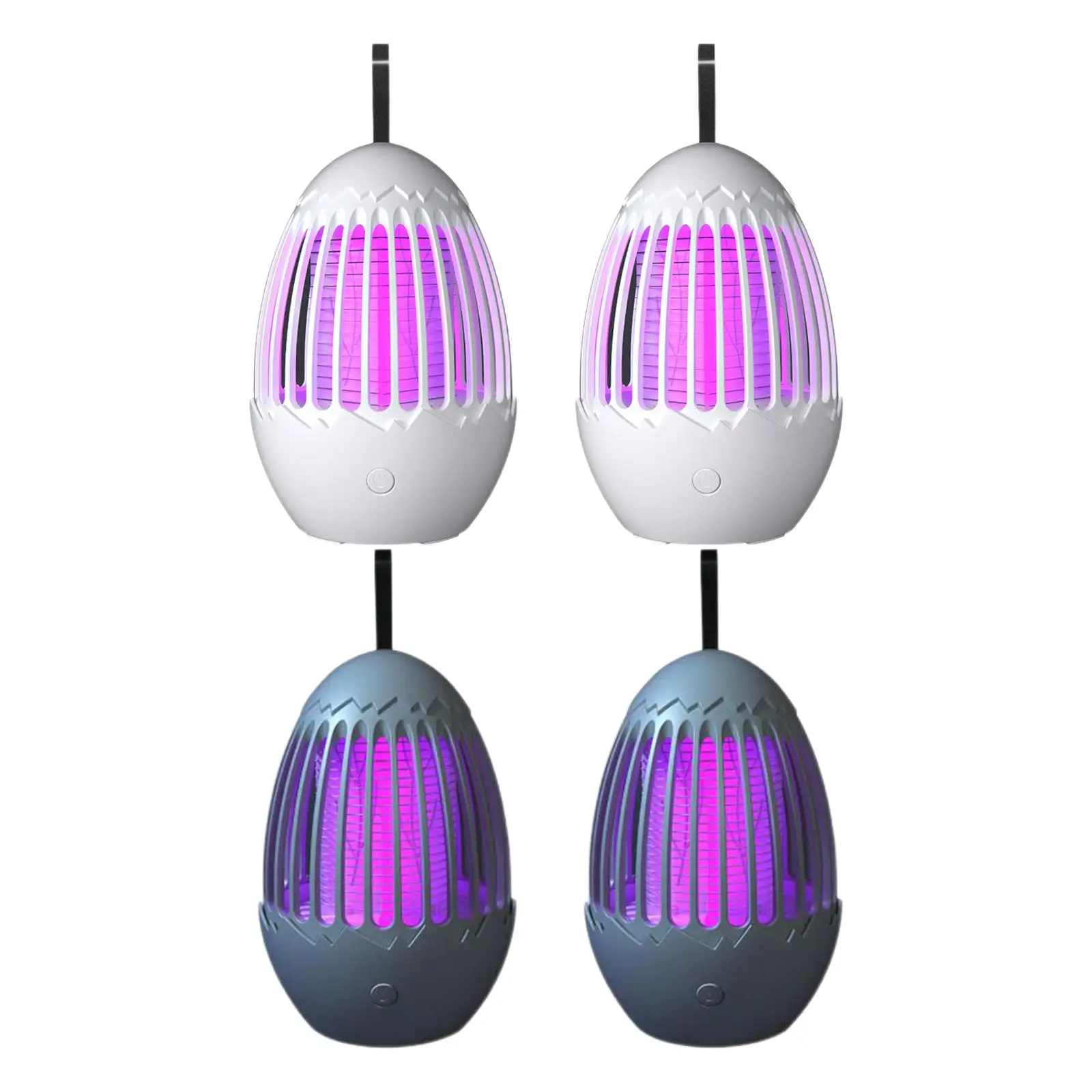 Mosquito Killer Lamp Efficient Egg Shape 5W Energy Saving Fly Repel Anti Mosquito Light for Bedroom Patio Camping Garden Hiking
