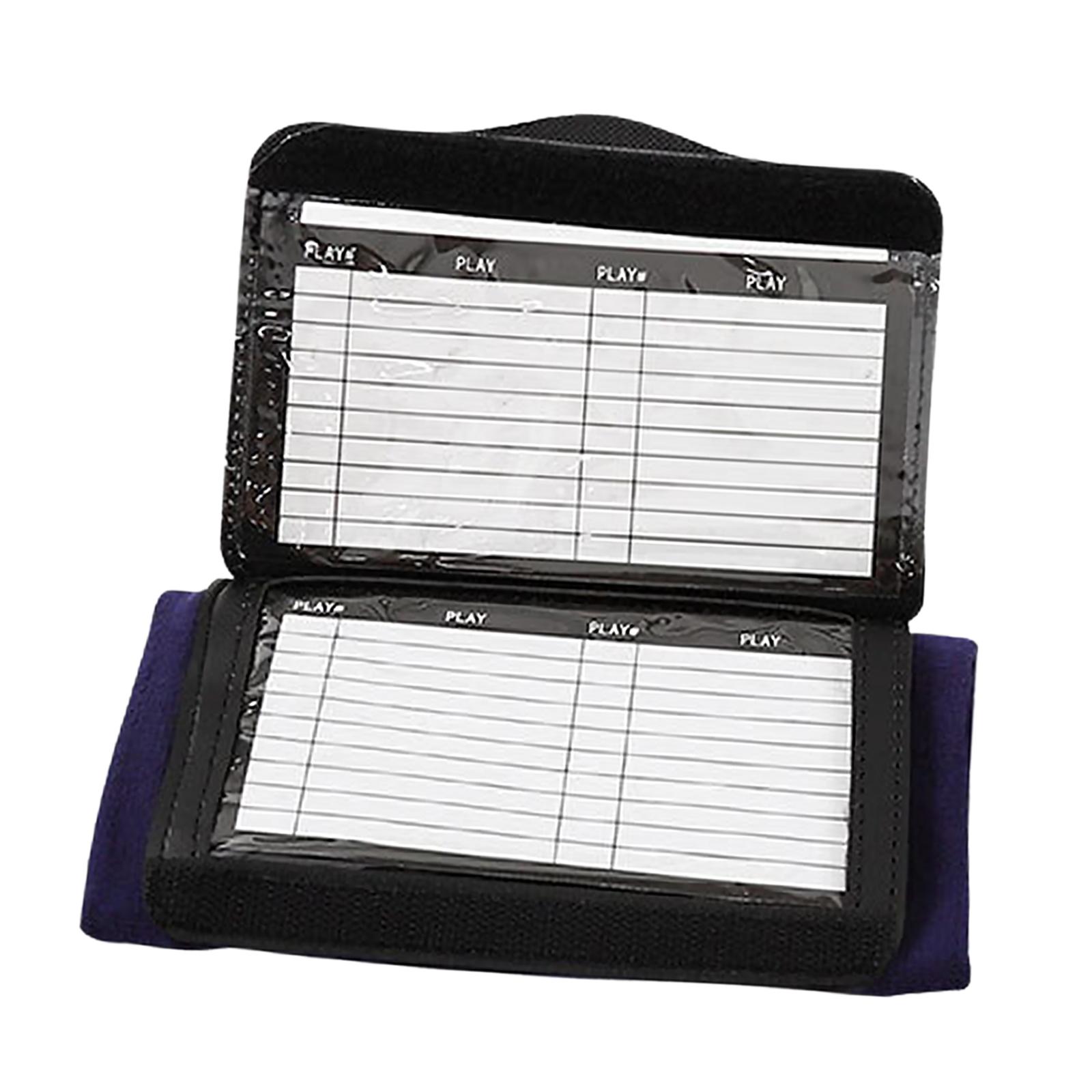Wristband Playbook with Viewing Window Armband Playbook for Soccer Baseball