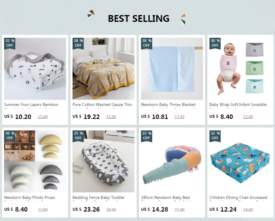 quilt cover Newborn Blanket for Crib Safety 0-6M Kids Baby Swaddle Strap Protect Belly Adjustable Arms cooling mattress topper