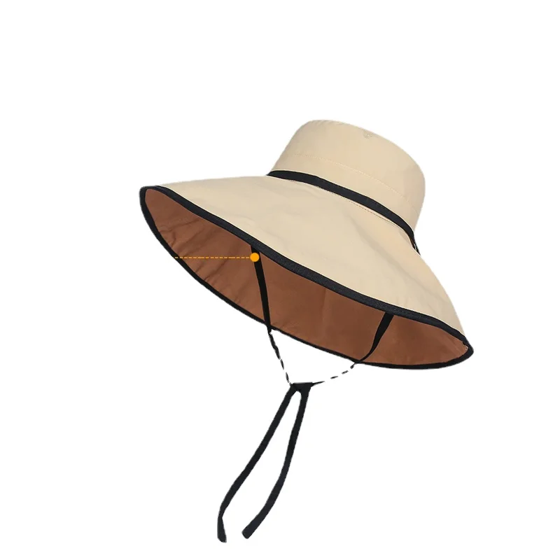 Sombreros de sol con protección facial para el cuello para Mujer, Sombreros  de Verano de ala ancha, gorras de visera de Verano Anti-UV, Chapeu