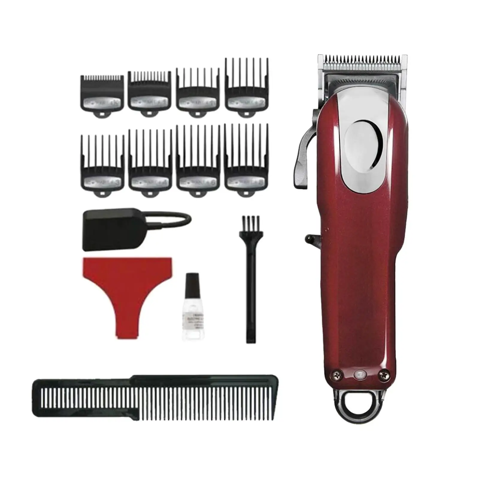 Hair Clipper Kit 8148 Machine Hair Cutting Kit UK Plug for Men Multifunctional with Oil Bottle with Styling Comb Grooming Sturdy