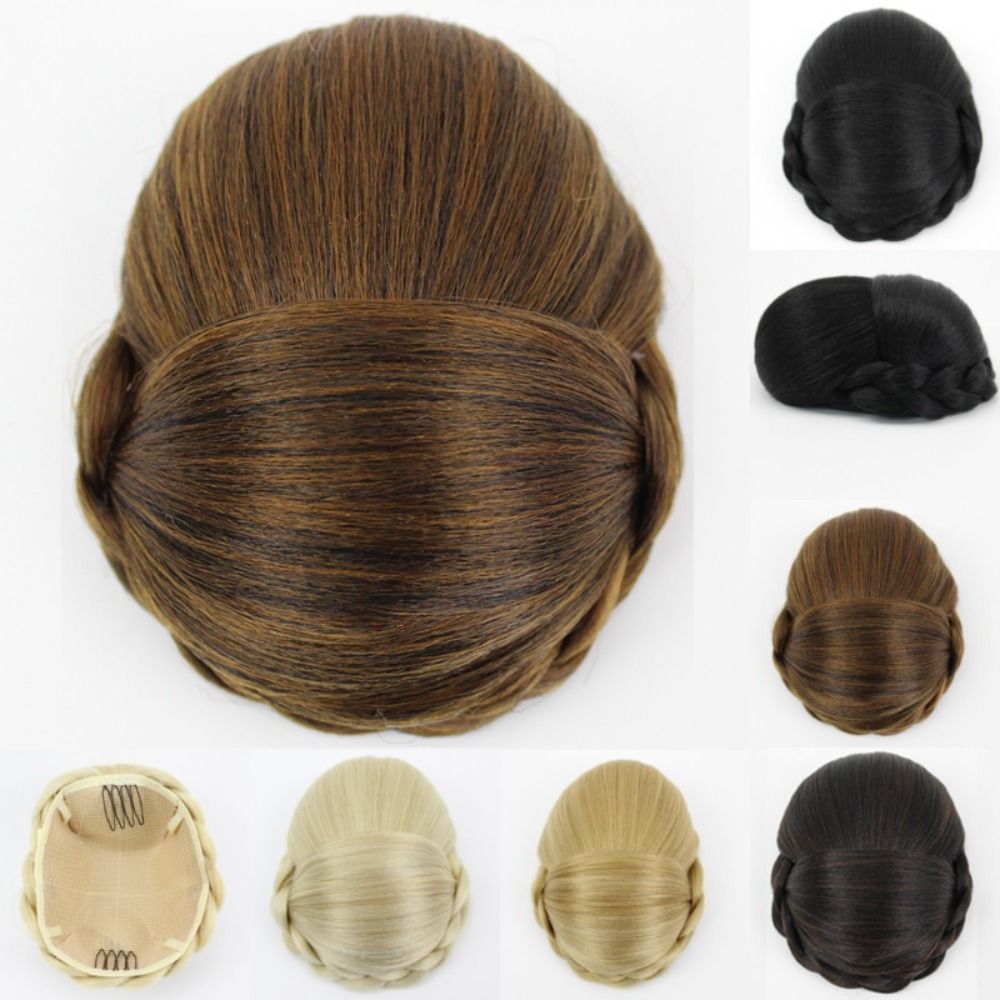 Best of Accessories Hair Extension Invisible Synthetic Female Fake Hair Bun Bride Hairpiece Hanfu Hair Chignon Braided Chignon Reviews & Tips