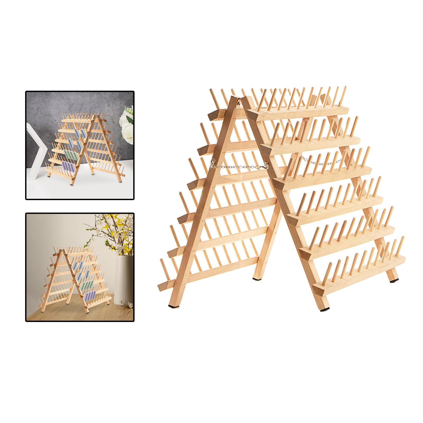 Bordado Folding Spool Holder, trança Rack, Thread