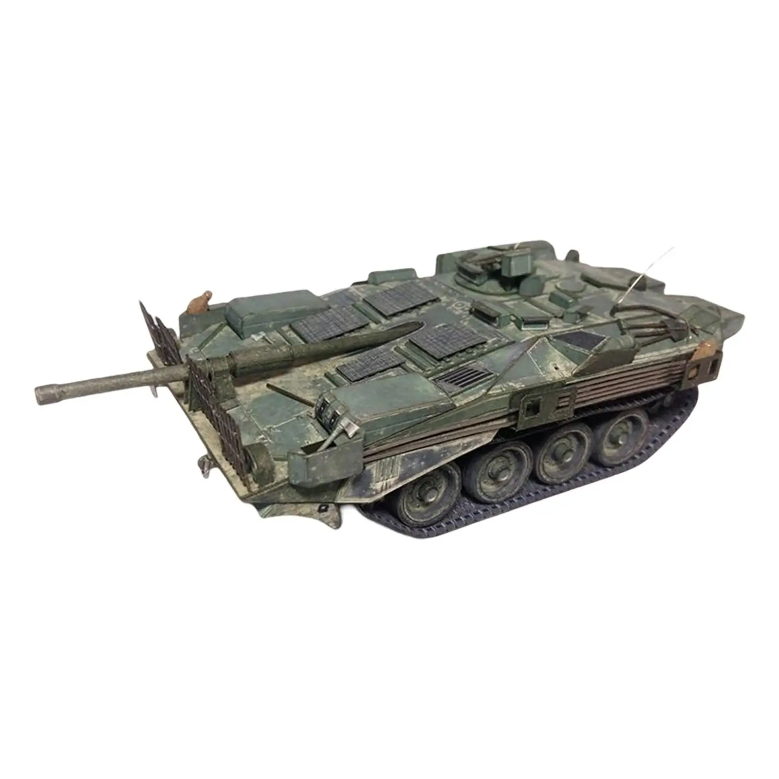 1:35 Tank Model Educational Toys Decor DIY Assemble Toy for Children Gifts