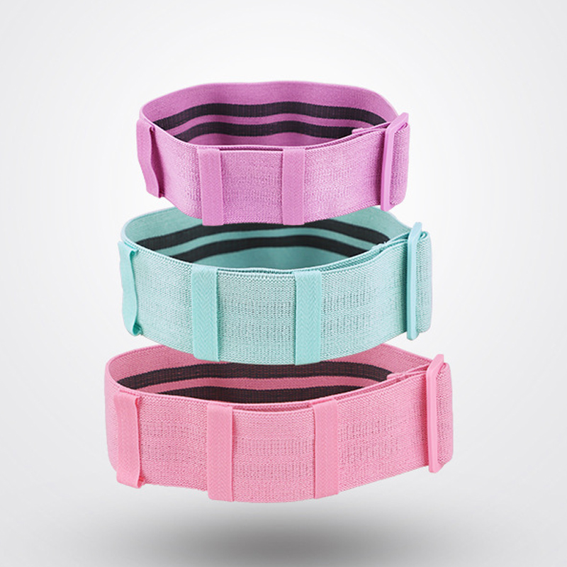 NEUE Einstellbare Booty Hüfte Glute Band Widerstand Anti-slip für Home Fitness Workout – Detail 4