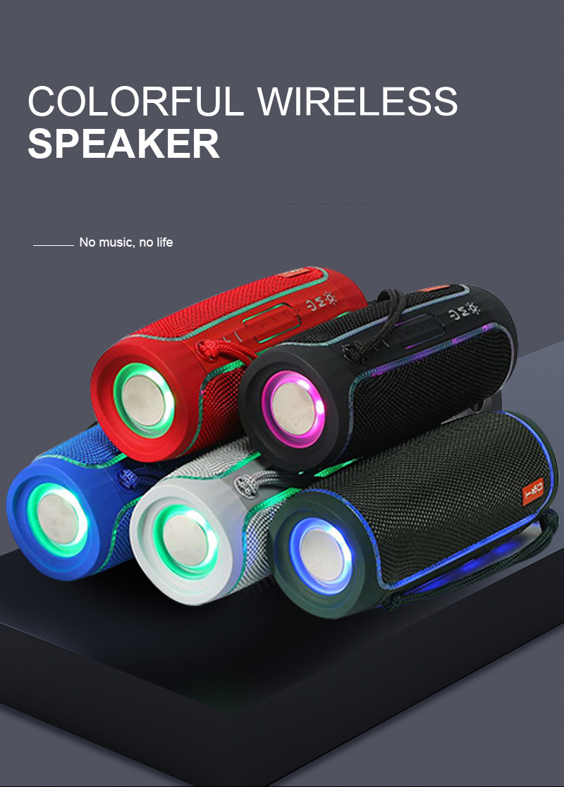 Title 10, TG-288 1800mAh LED portatile vero subwoofer ste...