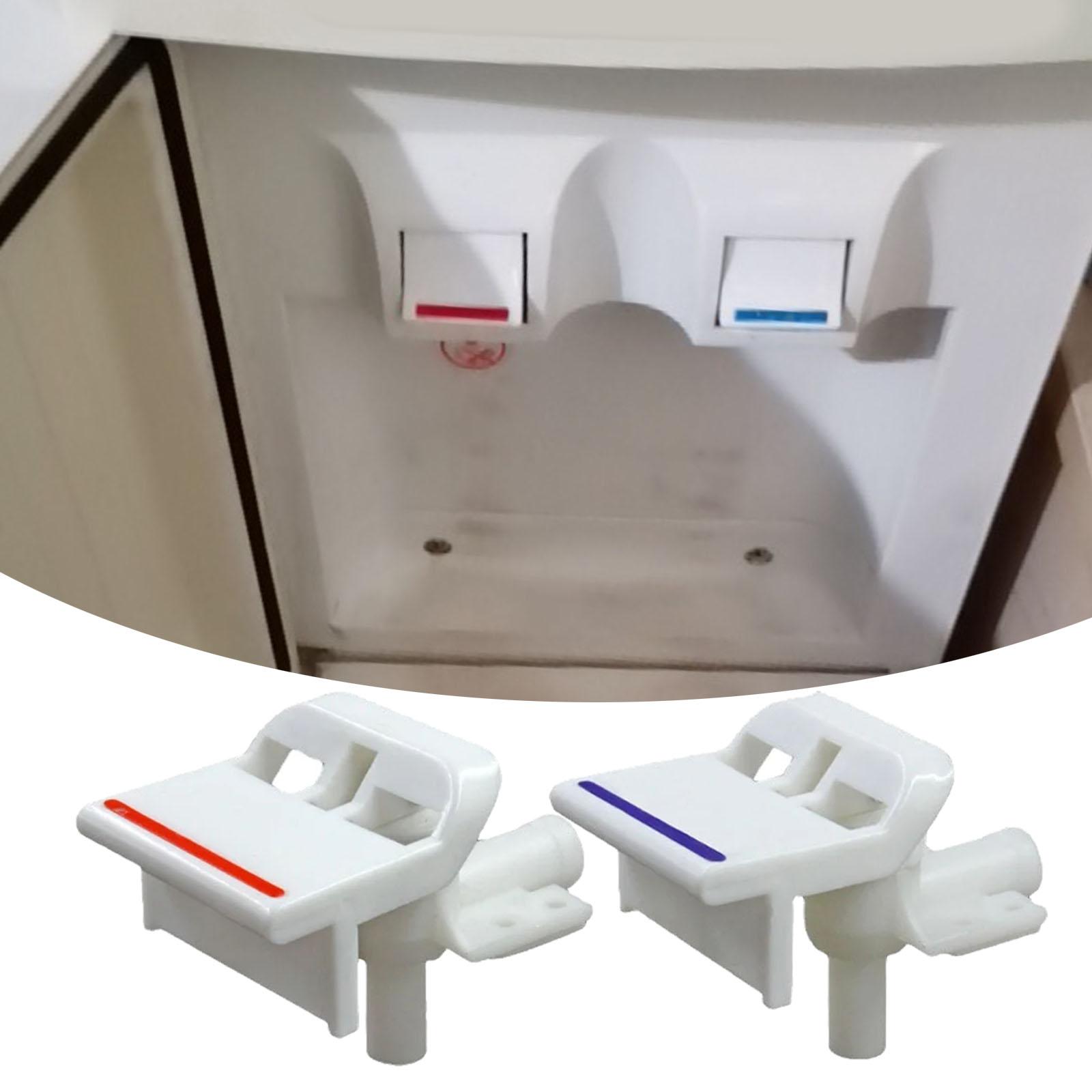 2 Pieces Water Dispenser Faucet Hot and Cold Anti Leak Press Piano Key Gadgets Replaces Drink Dispenser Faucet for Drink Barrel 2 Pieces Water Dispenser Faucet Hot and Cold Anti Leak Press Piano Key Gadgets Replaces Drink Dispenser Faucet for Drink Barrel
