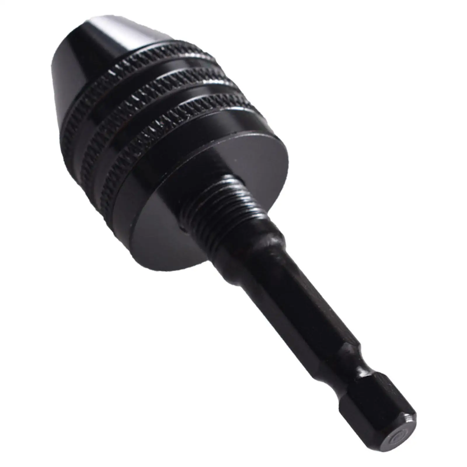 Hex Keyless Drill Chuck, Quick Change Adapter Converter Impact Drills Bits, Electric Tool Accessories 0.6-8mm