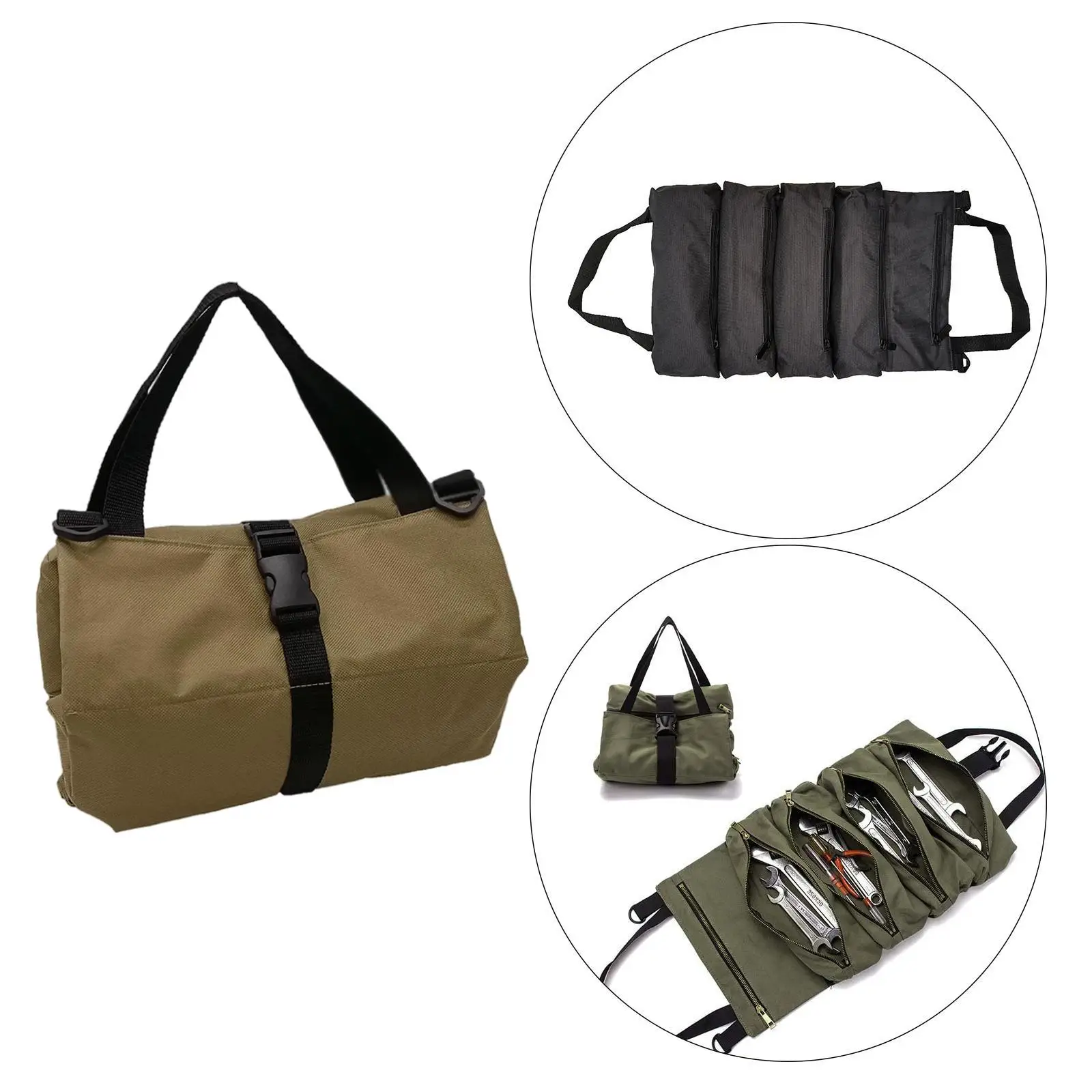 Tools Bag Adjustable Waist Strap for Electrician Hardware Pouch
