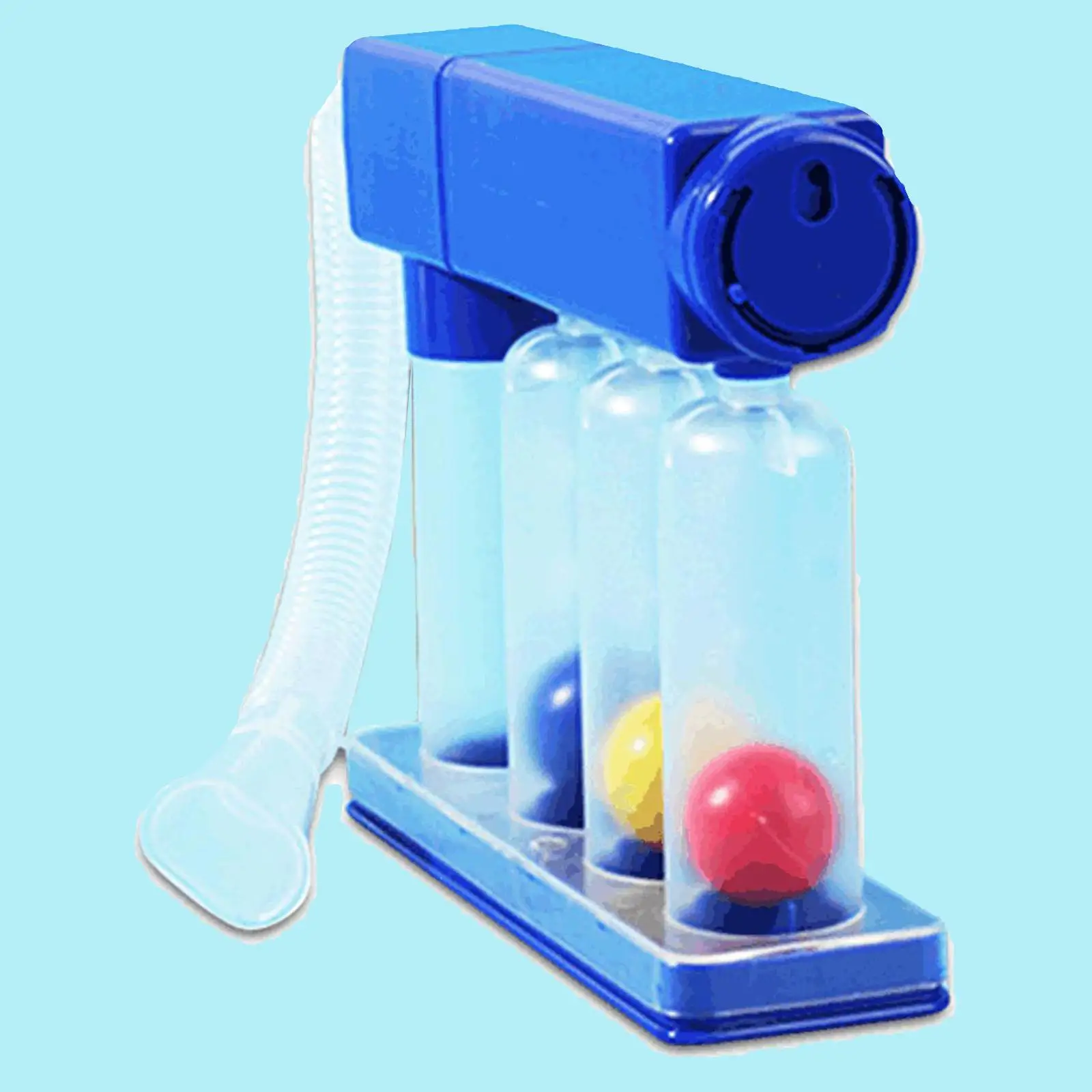 Breathing Exerciser Device Breath Lung Exerciser 3 Ball Device 2 in 1 Equipment Breathing Treatment Machine Breathing Trainer