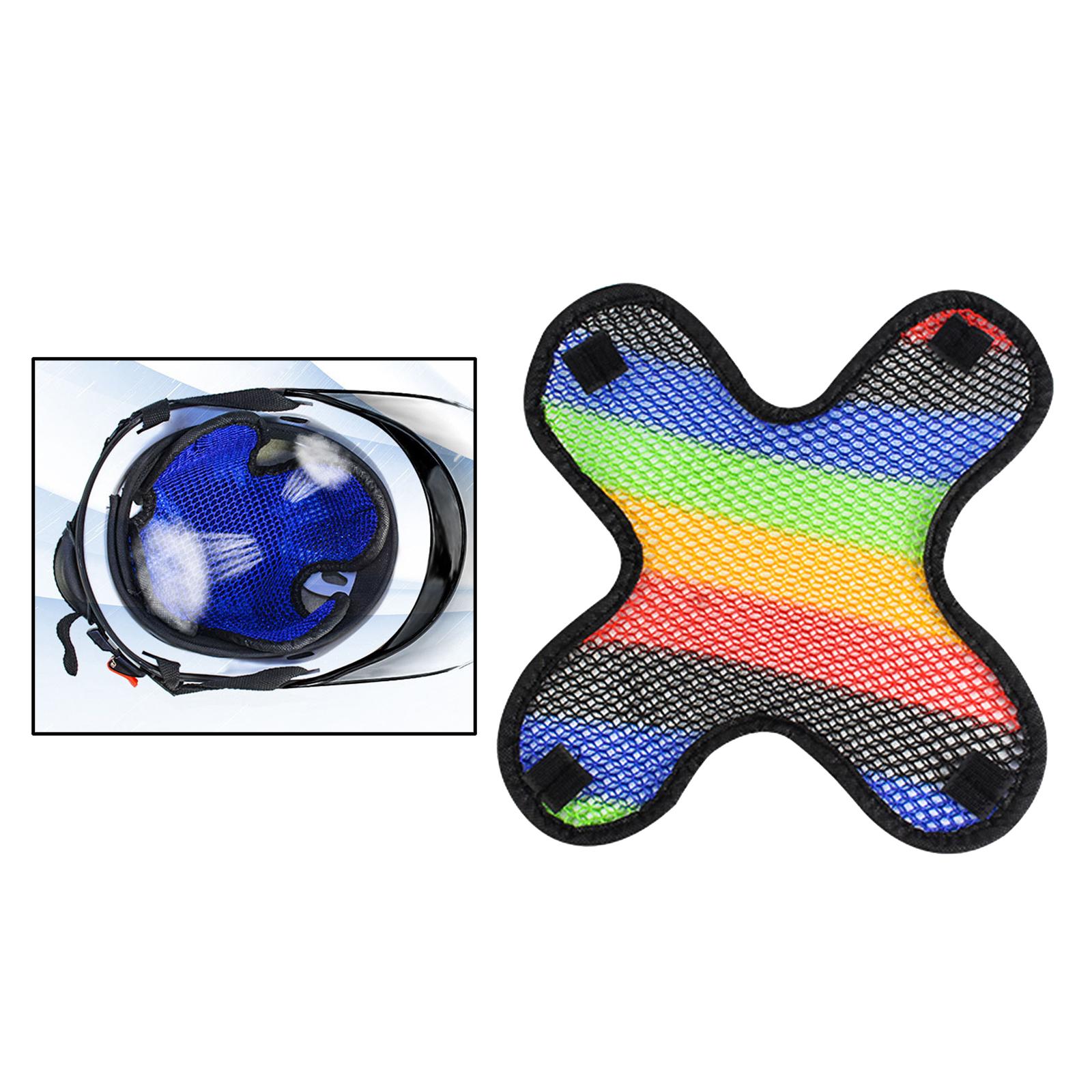Motorcycle Helmet Nets Cushion Heat Insulation Lining Protection Pad Fits for Riding