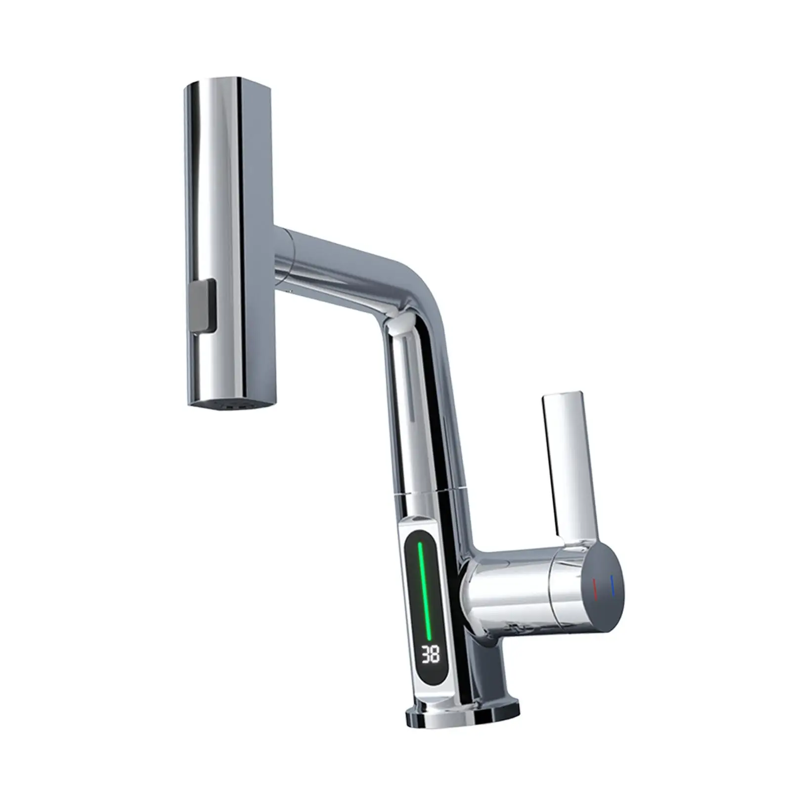 Kitchen Sink Faucet Adjustable Faucet Modern Single Handle 360 Degree Swivel Basin Tap for Sink Household Toilet Farmhouse Bar