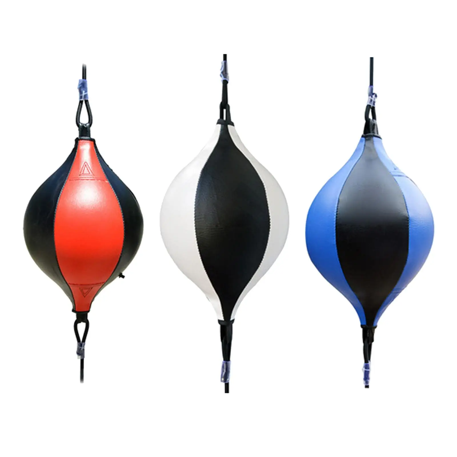 Double End Punching Ball Boxing Speed Bag Hanging Equipment Inflatable for fitness Training Sanda