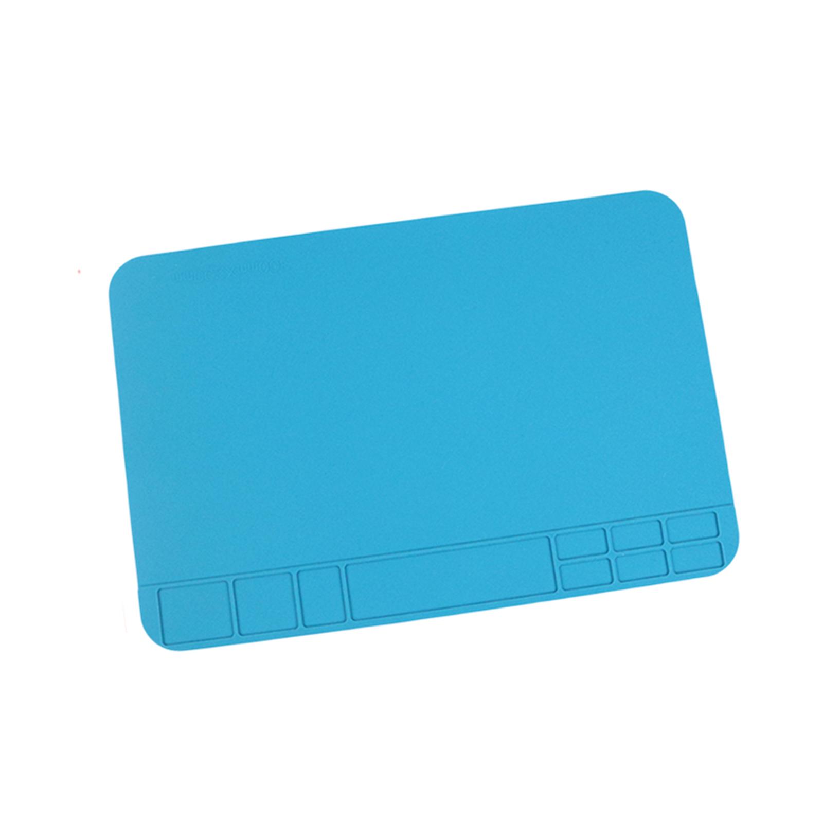 Heat Insulation Solder Mat Solder Pad Platform Repair Pad Thick Large Silicone Solder Work Station Mat for Laptop Watch Phone