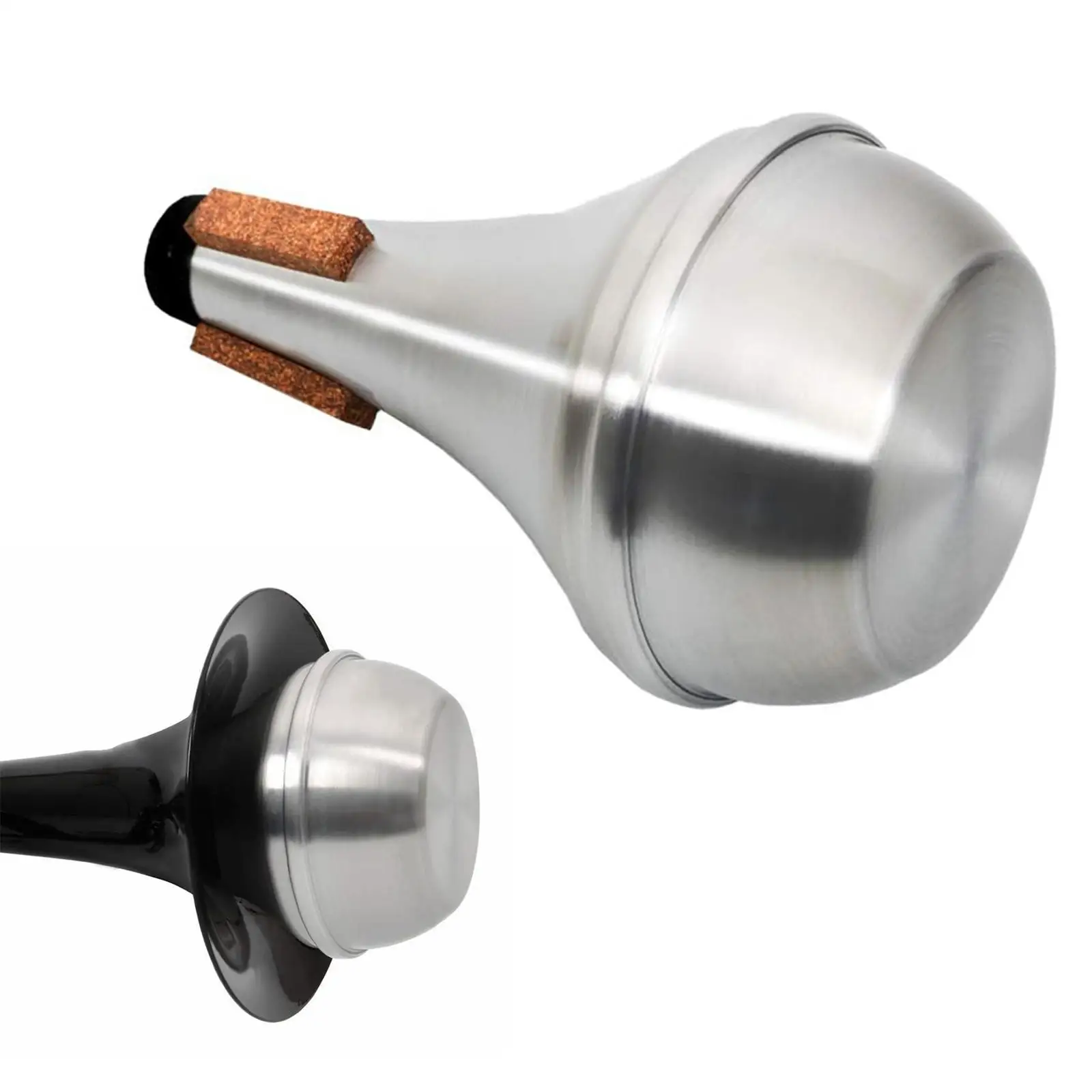 Lightweight Rhythm Trumpet Mute Aluminum Practice Trumpet Mute for Beginners