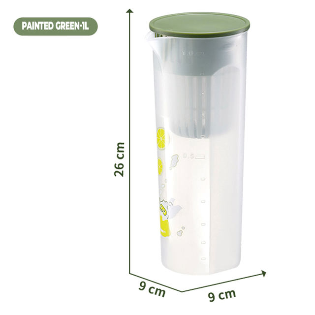 Plastic pitcher with spill proof lid – Ivation Products