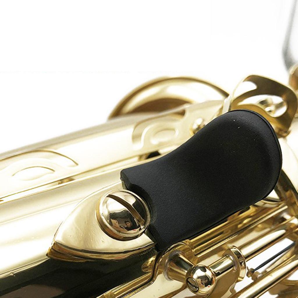 Professional rubber sax thumb rest pillow saxophone clarinet thumb